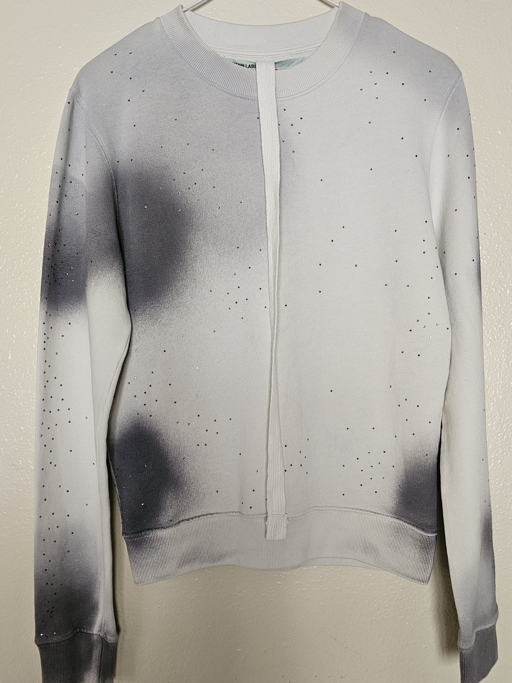 Sudadera Off-White Blurred Arrows Cristales Degradada Talla XXS..